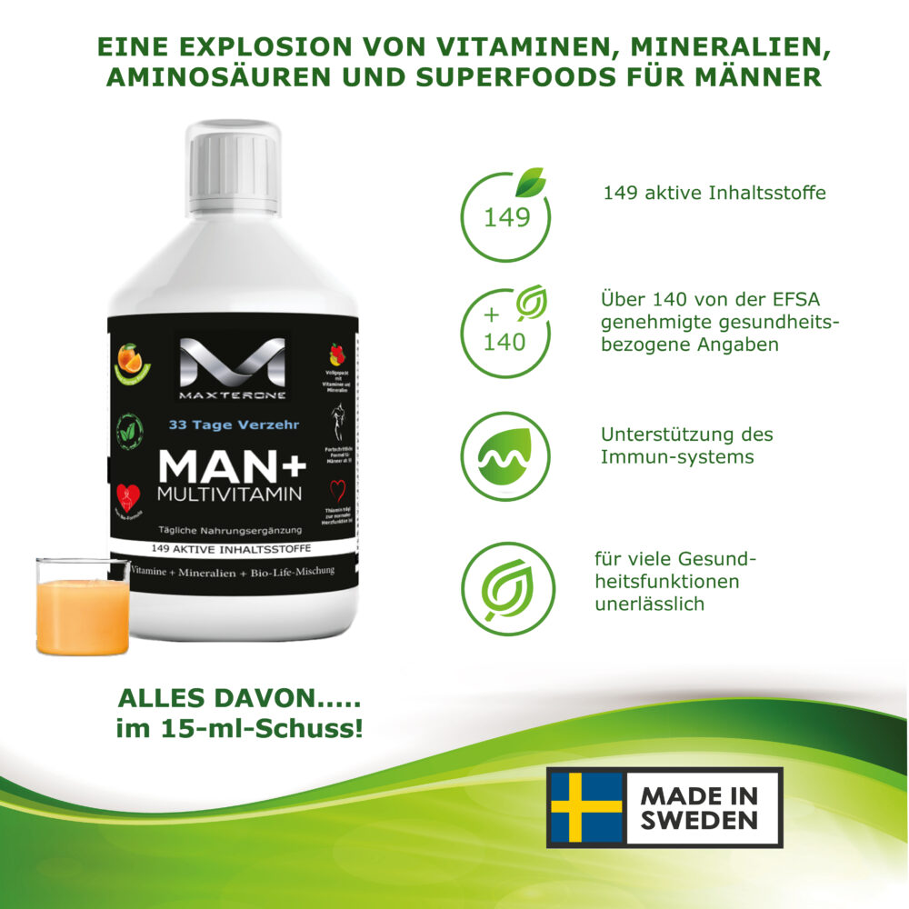 Multivitamine für Männer